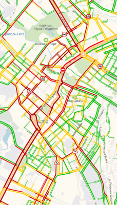 Прикрепленное изображение: пробки Симферополя20181024.png